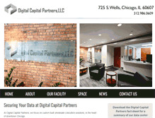 Tablet Screenshot of digitalcapitalpartnersllc.com